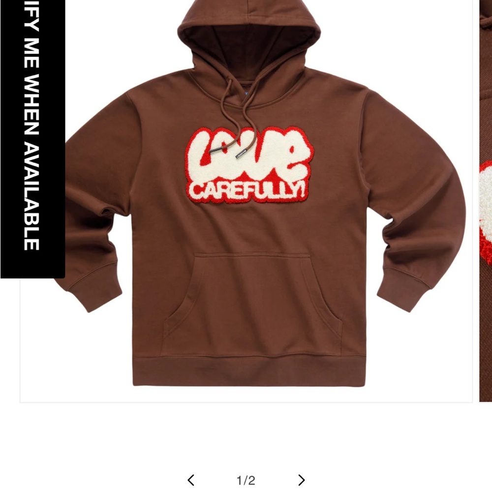 Market Love Carefully Hoodie